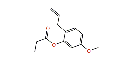 2-Allyl-5-methoxyphenyl propionate